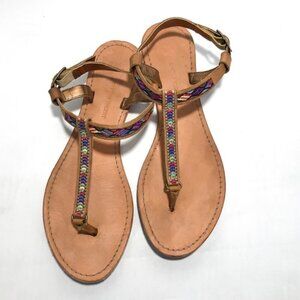 Cynthia Vincent Sedona Embroidered Sandals 6